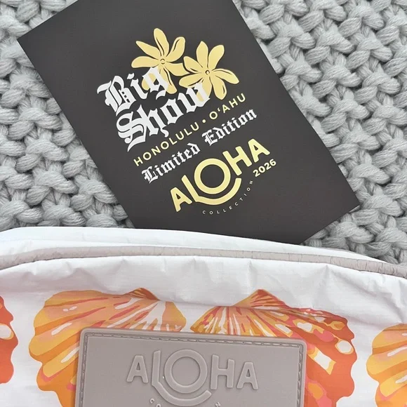 Aloha Collection• SUPER SPECIAL LIMITED EDITION Le Tour SUNRISE SHELL Papaya - Picture 4 of 9